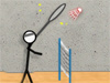 Stick Figure Badminton